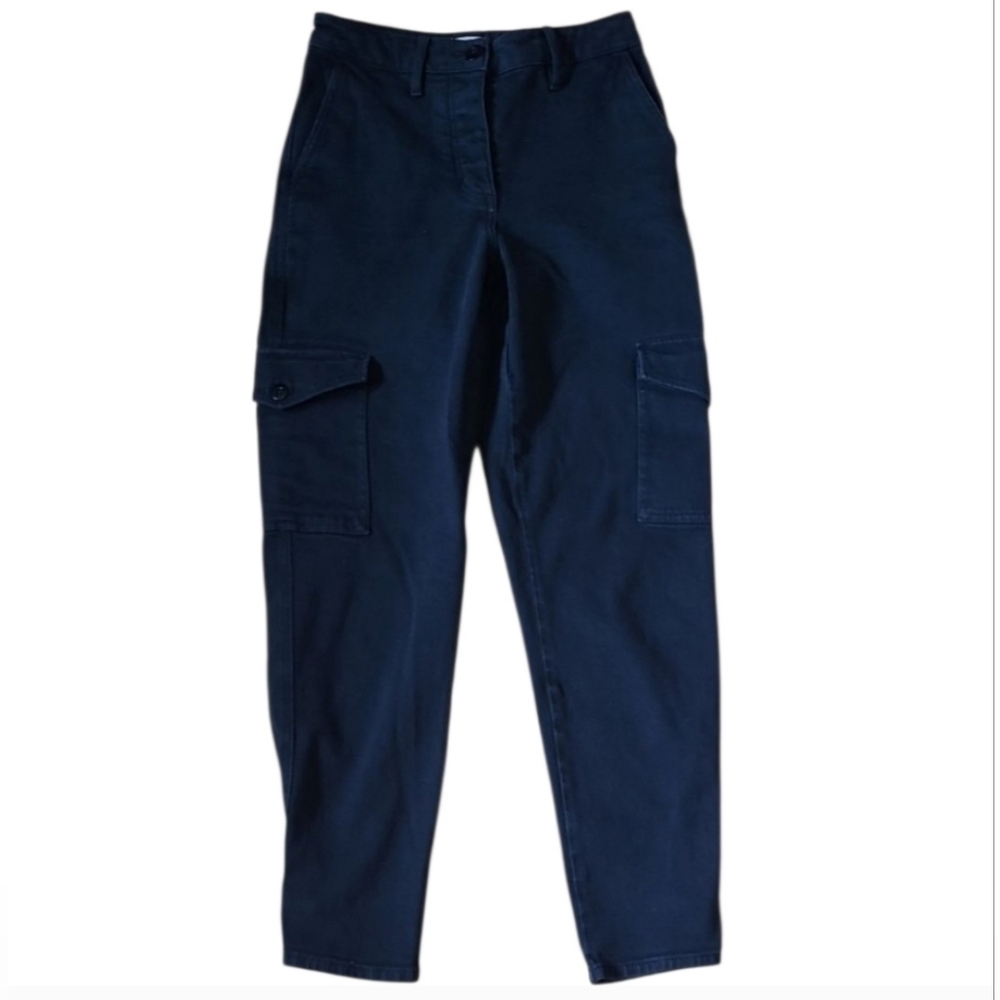 Wilfred Jeans Cargo High Rise Black Aritzia Adjustable Hems
